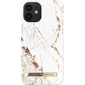 Coque iDeal of Sweden Fashion pour iPhone 12 Mini - Carrara Gold Multicolore