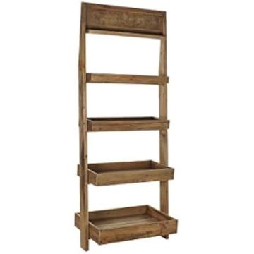 Étagère - DKD Home Decor - Standard - Bois recyclé - 80x50x200 cm - Style contemporain