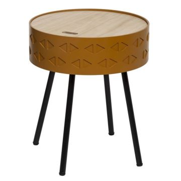 Table à café coffre - ATMOSPHERA - Shiro - Style scandinave et moderne - Aspect bois
