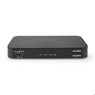 Nedis Convertisseur audio digital HDMI vers HDMI eARC - Convertisseur audio digital HDMI vers HDMI eARC + S/PDIF / TosLink + sortie