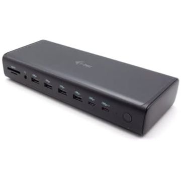 Station d'accueil universelle - I-TEC - 6X 4K - Alimentation 140 W - 8 ports USB - Compatible USB-C PD 3.1