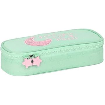 Safta BLACKFIT8 Moon Trousse pour Enfant en Tissu Recyclable, idéale pour Les Enfants d'âge Scolaire, Confortable et Polyvalente,