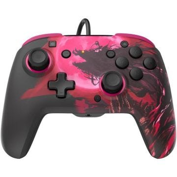 Manette de jeu - PDP - Rematch Zelda (Ganon) - Filaire - Rose - Nintendo Switch