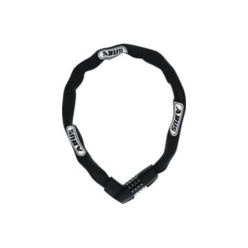 Cadenas à chaîne - Abus - Tresor 1385/750 - 75 cm - Noir - Acier avec housse textile