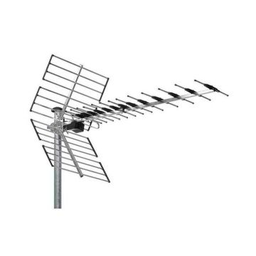 Antenne DVB-T - WISI - EZ 457 LTE 700 - Gain 15 dB - 43 éléments - Impédance 75 ohms