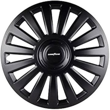 Enjoliveurs - GOODYEAR - Melbourne - 15 pouces - Jeu de 4 - Noir brillant