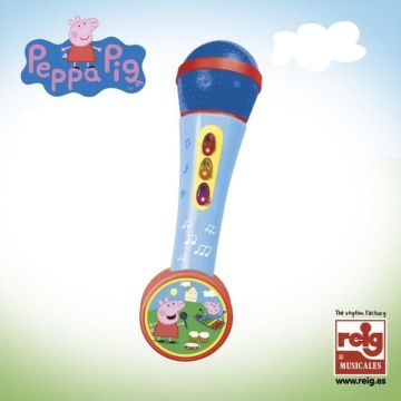 PEPPA PIG Micro à Main avec Ampli et Rythmes
