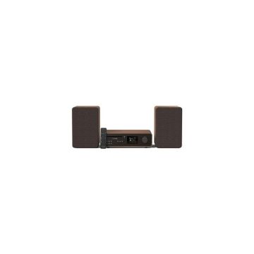 Classic Stereo Coffee Black/Walnut EU/UK DAB, DAB+, FM, Radio internet,Lecteur de CD, Formats audio MP3,Bluetooth 5.2, Wi-Fi,1x Numé