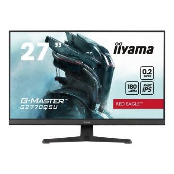 Écran PC - IIYAMA - G2770QSU-B6 - 27" QHD - Fast IPS - 180Hz - 0,2ms - HDMI/DP/USB HUB - Haut-parleurs - Noir