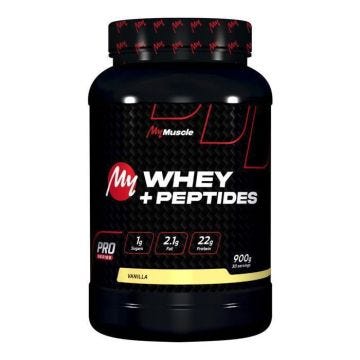 Whey Concentrée MyMuscle - My Whey + Peptides - Vanilla 900g