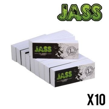 .FILTER TIPS JASS CLASSIC EDITION x10 TAILLE L 60 mm x 22 mm