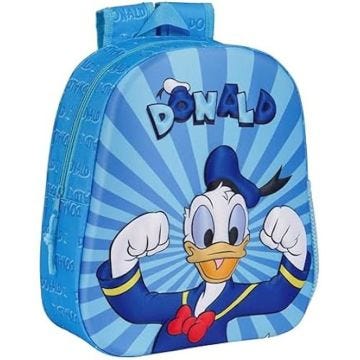 Sac à dos - SAFTA - DONALD - Design 3D - Adaptable au chariot - Confortable et polyvalent