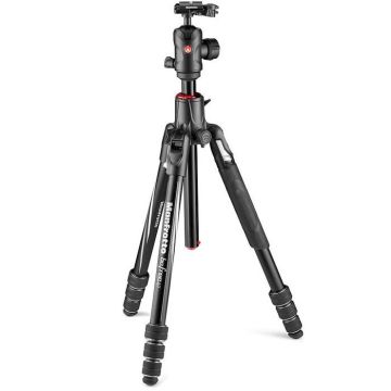 Trépied de voyage - Manfrotto - Befree GT XPRO - Aluminium Noir - 4 sections - Rotule ball