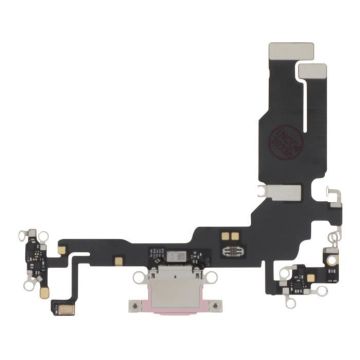 Connecteur de Charge AVIZAR pour Apple iPhone 15 - Port USB C + Microphone Rose Poudré