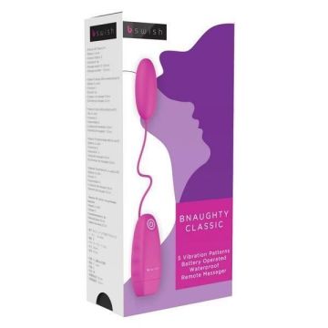 Bnaughty Classic Vibromasseur balle B Swish (Rose)