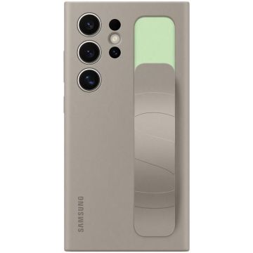 Coque et étui - SAMSUNG - Galaxy S24 Ultra - Silicone - Lanière - Taupe