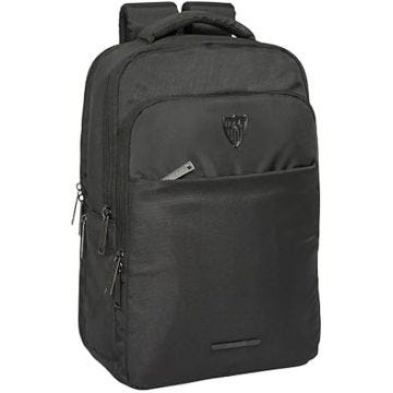 Sac à dos pour ordinateur portable 15,6" SEVILLA FC BUSINESS - Marque SAFTA - Noir