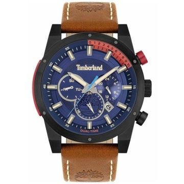 Montre - Timberland - TBL15951JSB-03 - Multifonction - Cuir marron - Étanchéité 5 ATM