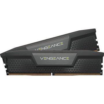 Mémoire RAM - CORSAIR - Vengeance DDR5 RAM 32Go (2x16Go) 5600MHz CL40 Intel XMP Compatible iCUE - Noir (CMK32GX5M2B5600C40)