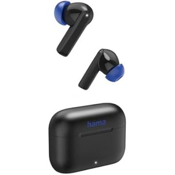 Écouteurs Bluetooth - HAMA - Passion Clear II - ANC - TWS - Noir