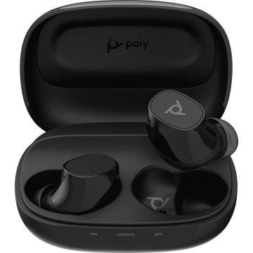 HP Poly Voyager Free 20 téléphone portable Oreillette Bluetooth gris Noise Cancelling