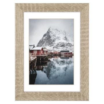 Cadre photo en bois "Oslo", chêne, 30 x 40 cm