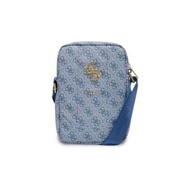 Sacoche bandoulière 8'' Modèle 4G Guess Bleu