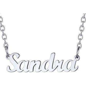 Collier Prénom - AUCUN - Acier Inoxydable 316L - Plaqué Or - 45cm Ajustable - Minimaliste