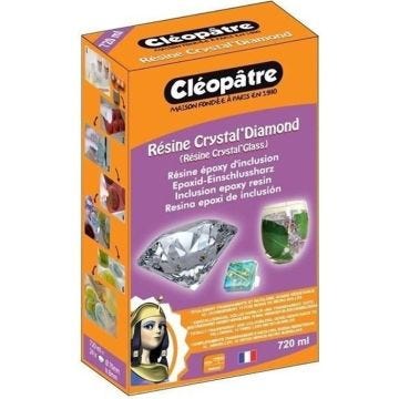 Résine Crystal'Glass avec accessoires - 720 ml …