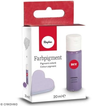 Pigment coloré pour béton créatif - Lavande - 20 ml