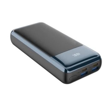 Batterie externe RIVACASE POWERBANK VA1080 avec Smart OUTPUT - 30 000 mAh - Noir
