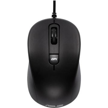 Souris Filaire Optique - ASUS MU101C - Ambidextre - Coloris Noir