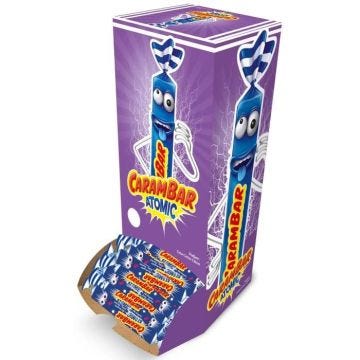 CARAMBAR Bonbons Atomic - Boîte 180 pièces