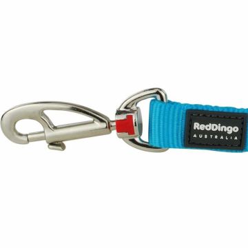 Laisse - sangle - accouple - fourreau pour sangle Red dingo - L4-ZZ-TQ-20 - Laisse pour Chien turquoise (2 x 120 cm)