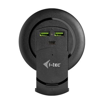 Chargeur portable - i-Tec - CHARGER96WD - 96 W - USB A 3.2 Gen 1 - Noir