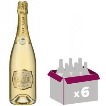 Luc Belaire Gold - Vin effervescent - 75 cl x6