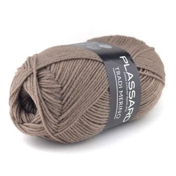 Laine - PLASSARD - 83 taupe - 100% Laine - Fabriqué en Italie - Aiguille N°3