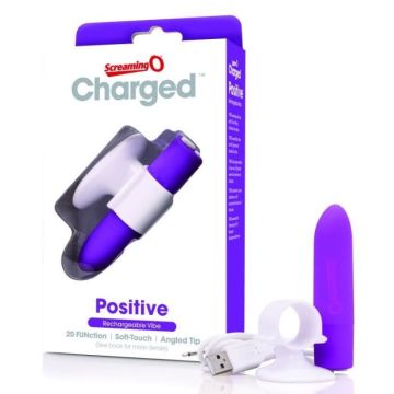 Stimulateur violet waterproof 20 vitesses et rechargeable USB Violet TU