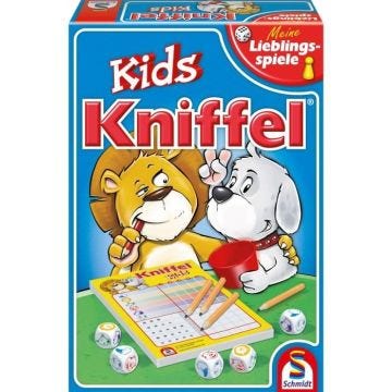 Jeu de société Kniffel Kids - SCHMIDT SPIELE - Dés amusants - 15 min - Intérieur - Mixte