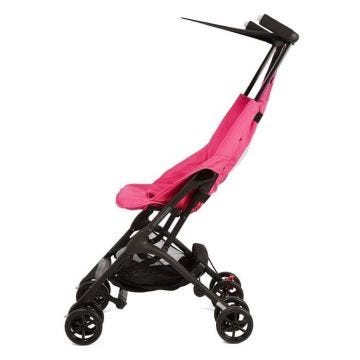 Poussette compacte XSS coloris Rose Ultra légère