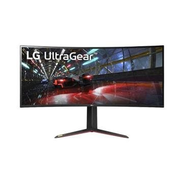 ECRAN LG 38" gaming Noir NANO IPS incurvé 21:9 UWQHD 3840x1600 144Hz 1ms 450cd/m2 2xHDMI 2xUSB 3.0 VESA DP FreeSync Mode DAS Black S