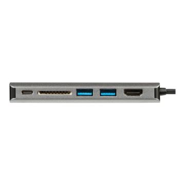 Adaptateur multiport USB-C - STARTECH.COM - Lecteur SD - HDMI 4K - Power Delivery - 2x USB 3.0
