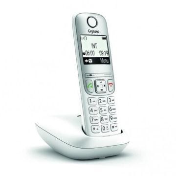 Gigaset A690, Téléphone analogique, Terminal sans fil, Haut-parleur, 100 entrées, Identification de l'appelant, Blanc Le TÉLÉPHONE