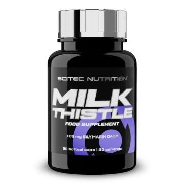 Chardon marie Scitec Nutrition - Milk Thistle - 80 Capsules molles