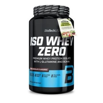 Whey isolate BioTech USA - Iso Whey Zero - Dark Chocolate 908g
