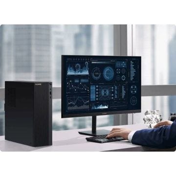 Ordinateur de bureau - HUAWEI - MateStation B515 - Ryzen 5 4600G - 8Go RAM - 256Go SSD - Win 10 Pro