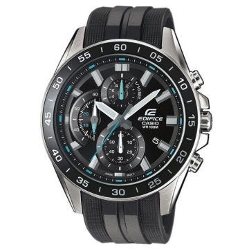 Montre en résine - EDIFICE - CASIO - Noir - Quartz - Verre minéral - Homme