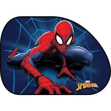 Pare-Soleil Voiture - Marvel - Spiderman - Protection UV - Dimensions 65x35 cm - Fixation Ventouse