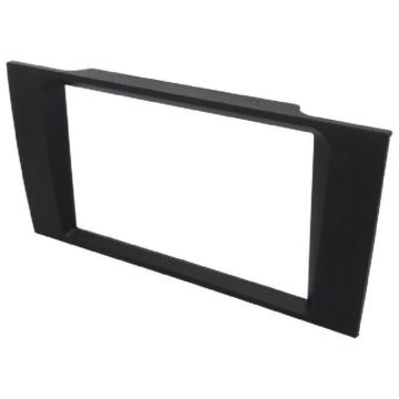 Facade autoradio 2DIN - ADNAUTO - FA126B - Compatible Audi A4 - Couleur Noir - Utilisation Autoradio