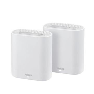 Système WiFi Mesh Tri-Band - ASUS - EBM68 - 7800 Mbps - WiFi 6 - 2 pack blanc